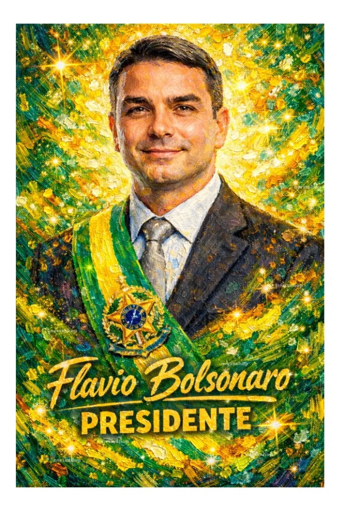 Pôster oficial Flávio Presidente